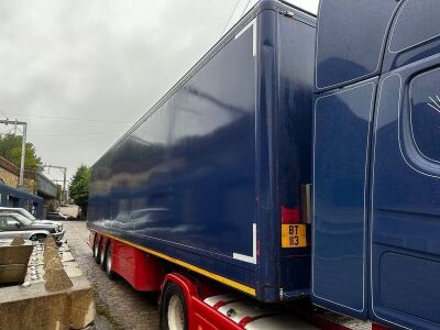 2004 Cartwright Triaxle Box Van Trailer