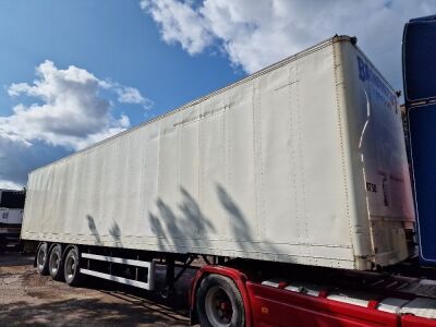 1994 Crane Fruehauf Triaxle Box Van Trailer