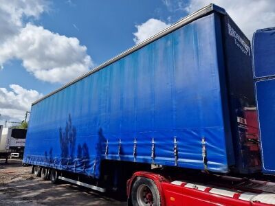 2004 Cartwright Triaxle Double Deck Curtainside Trailer