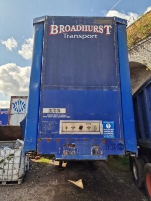 2004 Cartwright Triaxle Double Deck Curtainside Trailer - 2