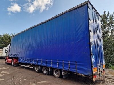 2004 Cartwright Triaxle Double Deck Curtainside Trailer - 6