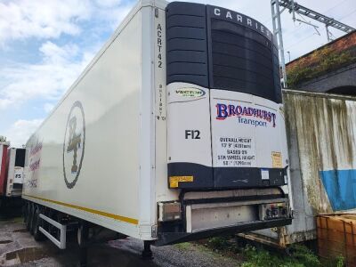 2010 Cartwright Triaxle Fridge Trailer