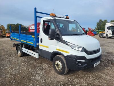 2017 Iveco 72-180 Euro 6 7.2 ton Insulated Dropside Tipper