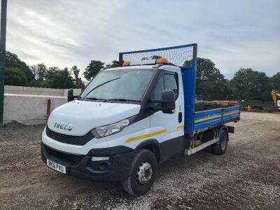 2016 Iveco Daily 72-170 Euro 6 7.2 ton Insulated Dropside Tipper - 3