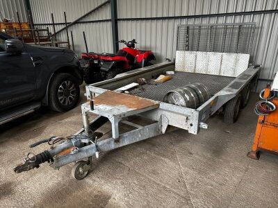 Ifor Williams GX106 Twin Axle Plant Trailer