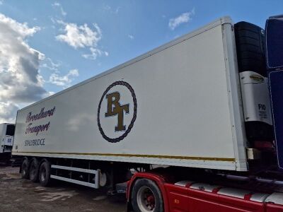 2010 Cartwright Triaxle Fridge Trailer