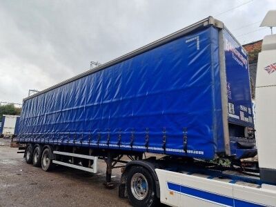 2008 Cartwright Triaxle Curtainside Trailer - 2