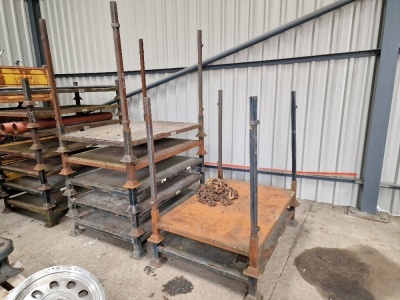 7 x Steel Stillage Bases