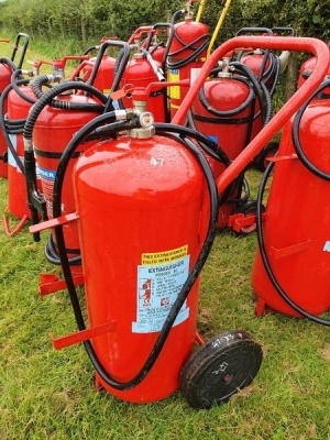 3 x High Pressure Powder Fire Extinguishers - 2