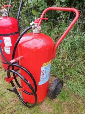 3 x High Pressure Powder Fire Extinguishers - 4