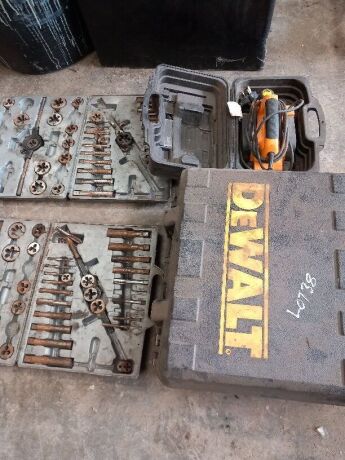 Quantity of Power Tools, Tap & Die Sets