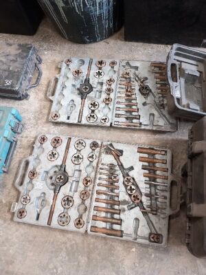 Quantity of Power Tools, Tap & Die Sets - 2