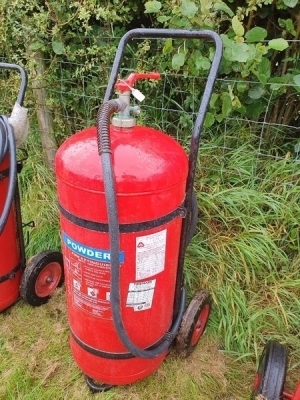 3 x High Pressure Powder Fire Extinguishers - 3