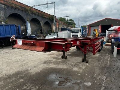 1992 Adam Andrew’s Triaxle Skeletal Trailer - 2