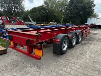 1992 Adam Andrew’s Triaxle Skeletal Trailer - 3