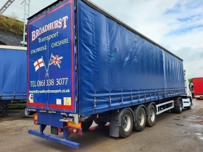 2006 M&G Triaxle Curtainside Trailer 