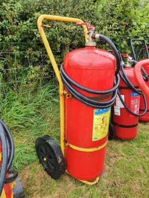 4 x High Pressure Powder Fire Extinguishers - 4
