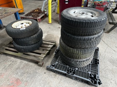 2x Pallets of Wheels 