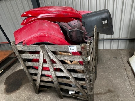 Crate of Truck Spares 