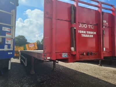 2008 SDC Triaxle Flat Trailer