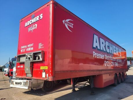 2005 Cartwright Triaxle Box Trailer