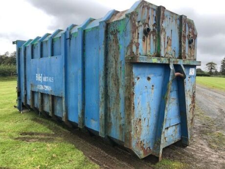 40 yrd Big Hook Compactor Bin