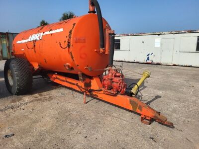 Abbey Single Axle Drawbar Vacuum Tanker Trailer