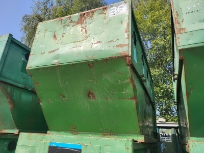 Bottle Bank Recycling Skip