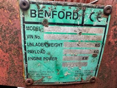 1998 Benford 3000 3T Dumper - 6