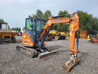 2021 Hitachi ZX33U-6CLR Mini Digger