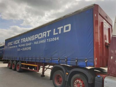 2007 Kelburg Triaxle Euroliner Trailer - 2