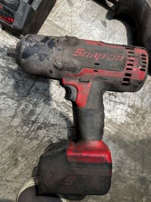 Snap On Rip Saw, Inch Gun & Battery