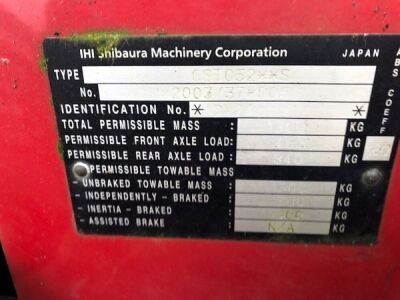 2003 Shibaura SX24 4WD Tractor - 5