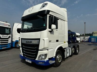 2014 DAF XF Euro 6 6x2 Midlift Tractor Unit