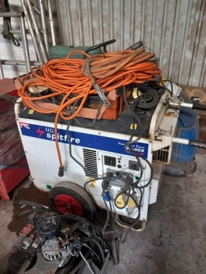 HGI Spitfire Super Silent Diesel Welder, Generator & Cables