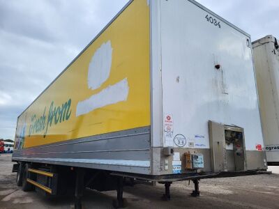 2008 Montracon Tandem Axle Fridge Box Trailer 