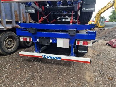 Unused Krone Triaxle Sliding Skeletal Trailer - 4