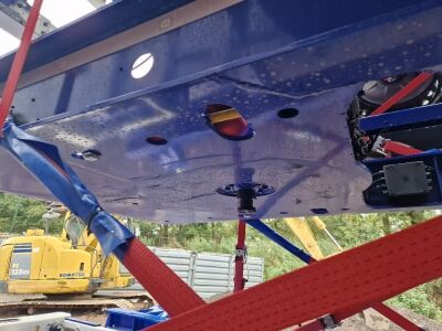 Unused Krone Triaxle Sliding Skeletal Trailer - 12
