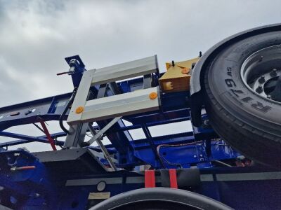 Unused Krone Triaxle Sliding Skeletal Trailer - 8