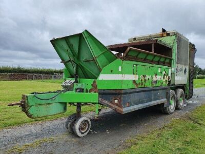 2007 Willibald SR5100 Twin Axle Drawbar Shredder