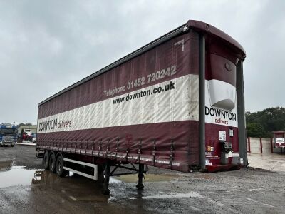 2015 Cartwright Tri Axle Curtainside Trailer - 2