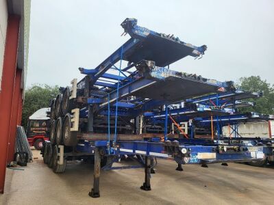 3 x 2013 SDC Triaxle Sliding Skeletal Trailers - 2