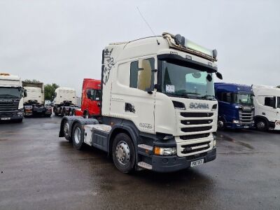 2017 Scania R580 V8 6x2 Tag Axle Highline Tractor Unit