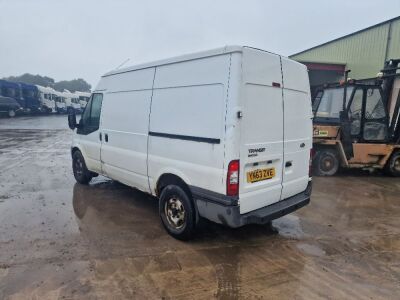 2013 Ford Transit 125 T350 Fridge Van - 4