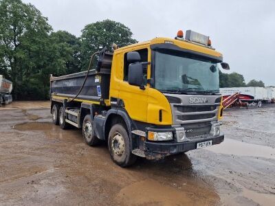 2017 Scania P410 8x4 Steel Body Tipper