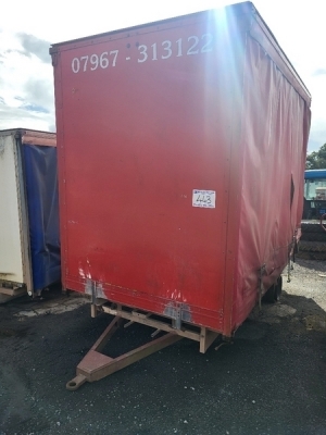 Single Axle Drawbar Curtainside Trailer - 2