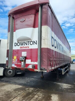 2015 Cartwright Triaxle Curtainside Trailer