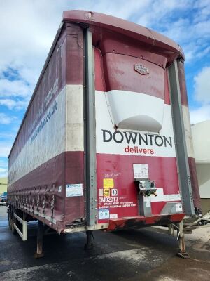 2015 Cartwright Triaxle Curtainside Trailer - 2