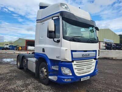 2014 DAF CF 440 6x2 Midlift Tractor Unit