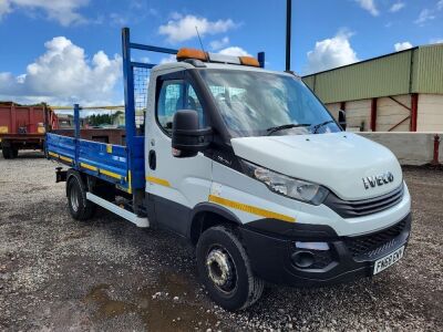 2018 Iveco Daily 72 150 Euro 6 7.2 ton Insulated Dropside Tipper